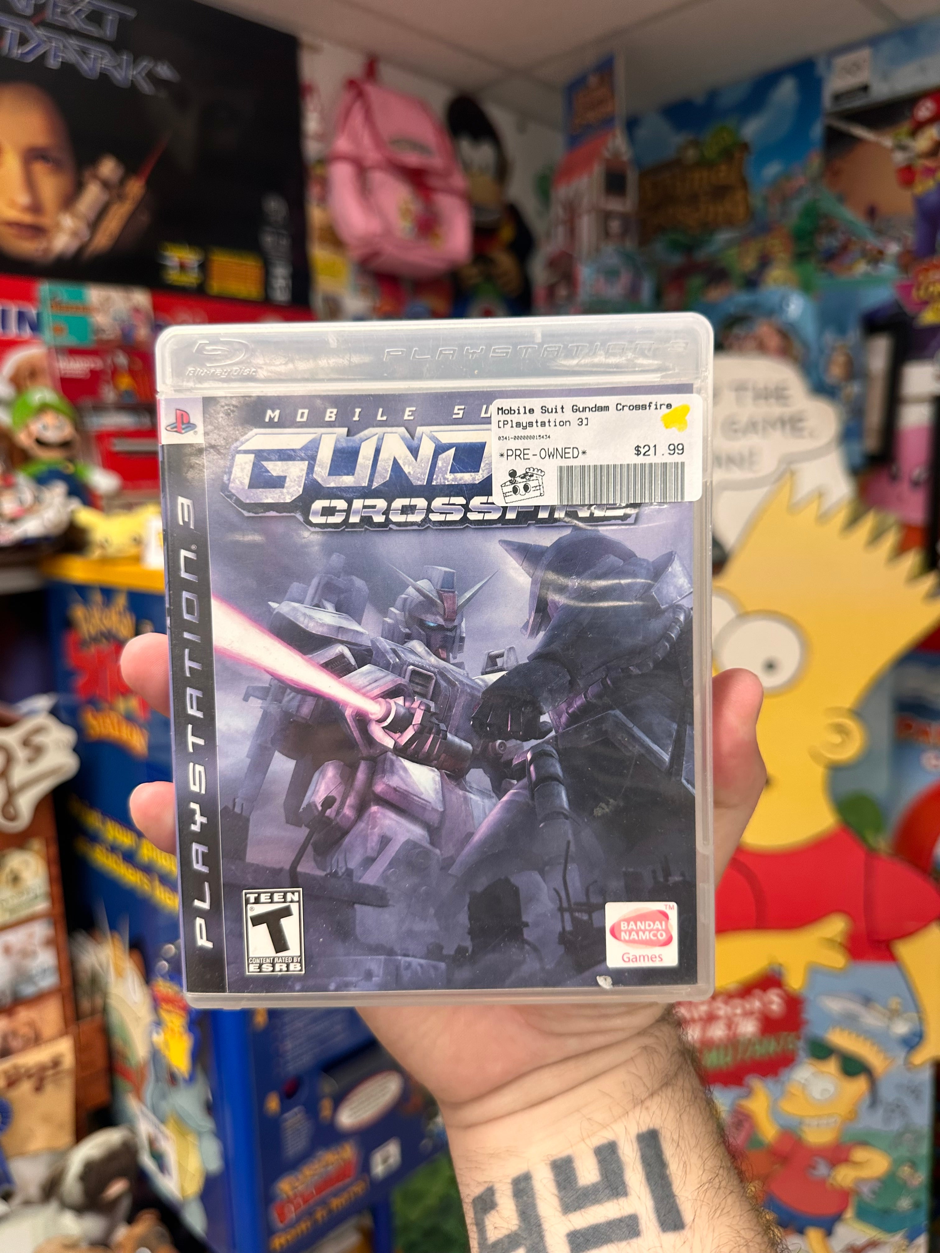 PlayStation3 - PS3★MOBILE SUIT GUNDAM CROSSFIRE 海外版 北米版 Mobile Suit Gundam Crossfire - PS3 CiB – CakeHoarder Games