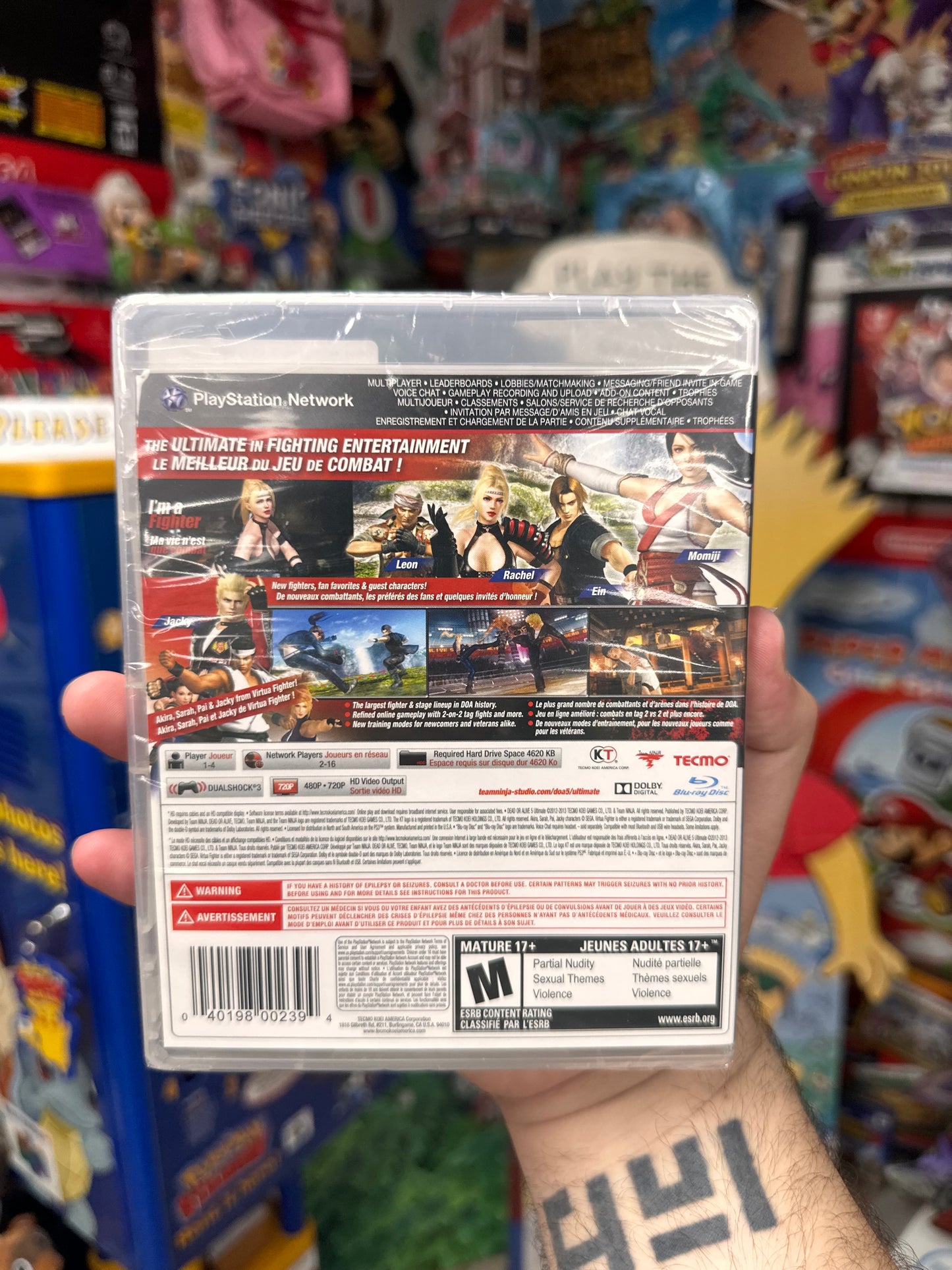 Dead or Alive 5 Ultimate - PS3 Sealed