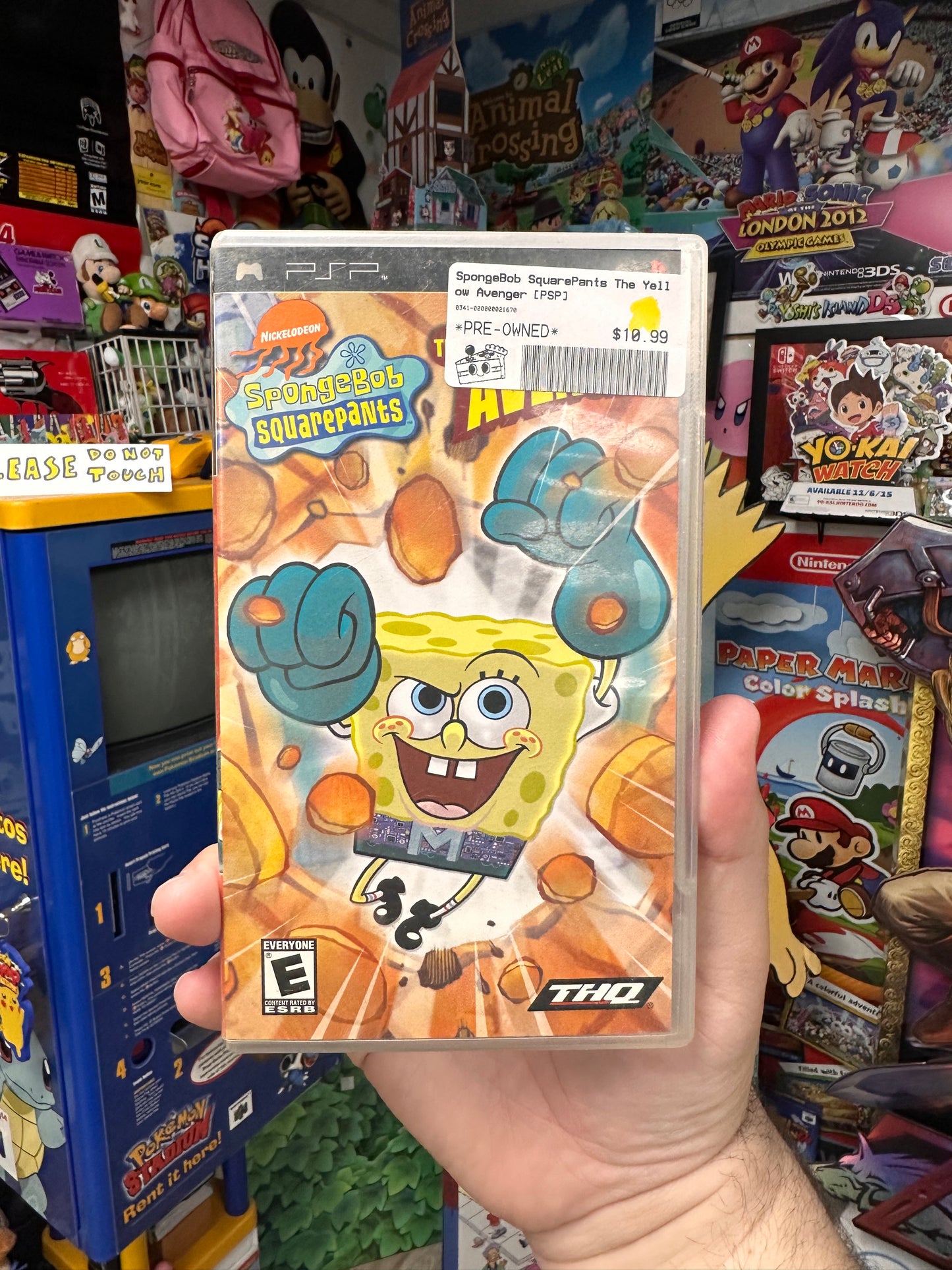 Spongebob Squarepants: The Yellow Avenger - PSP CiB