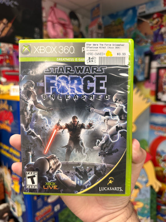 Star Wars The Force Unleashed [Platinum Hits] - Xbox 360 CiB