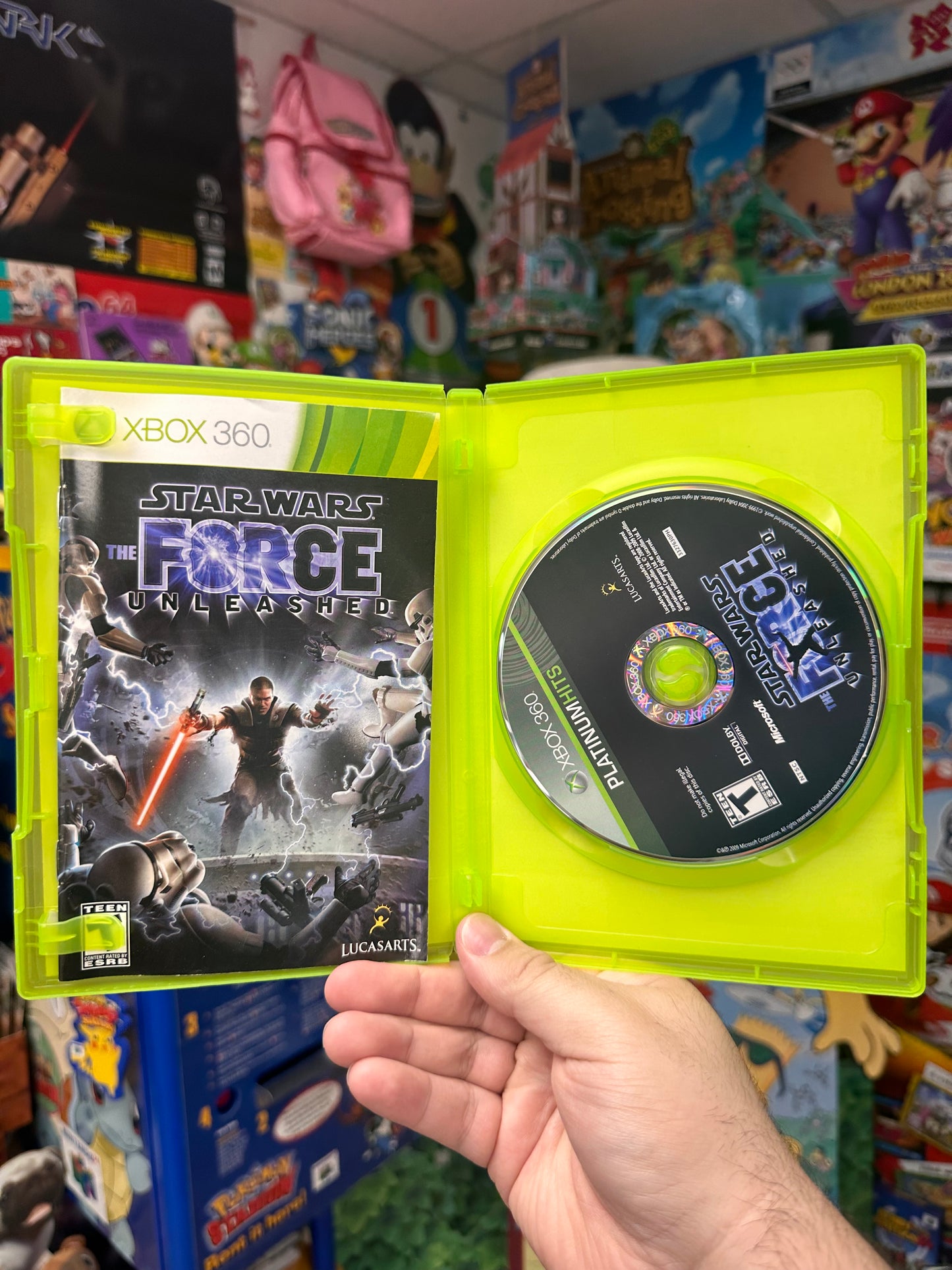 Star Wars The Force Unleashed [Platinum Hits] - Xbox 360 CiB