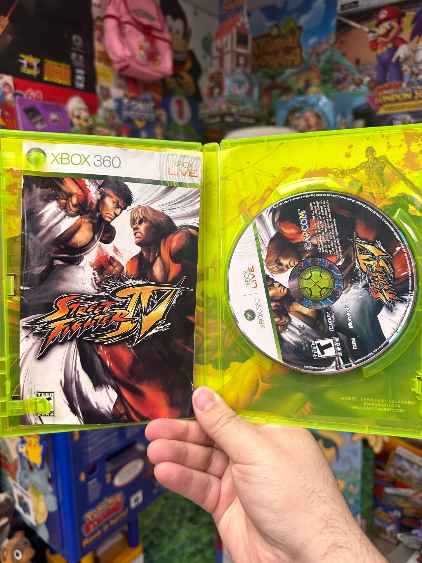 Street Fighter IV - Xbox 360 CiB