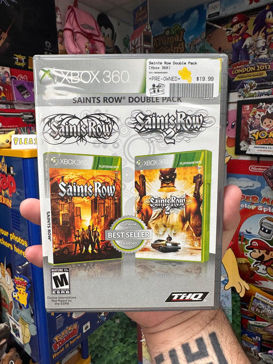 Saints Row Double Pack - Xbox 360 CiB