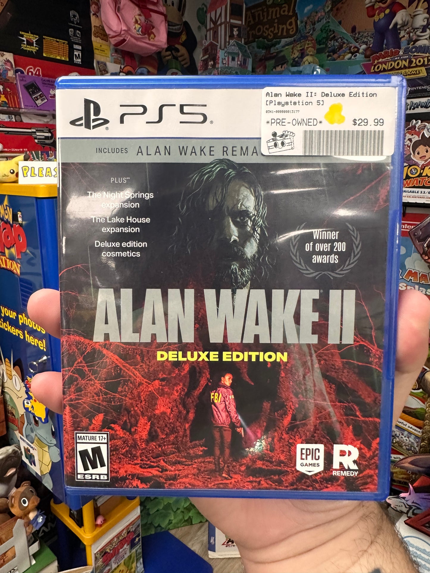 Alan Wake II: Deluxe Edition - PS5 Boxed