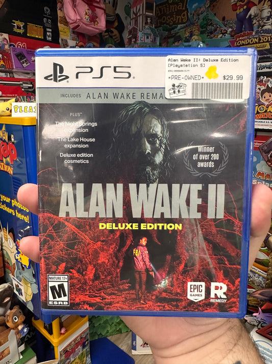 Alan Wake II: Deluxe Edition - PS5 Boxed