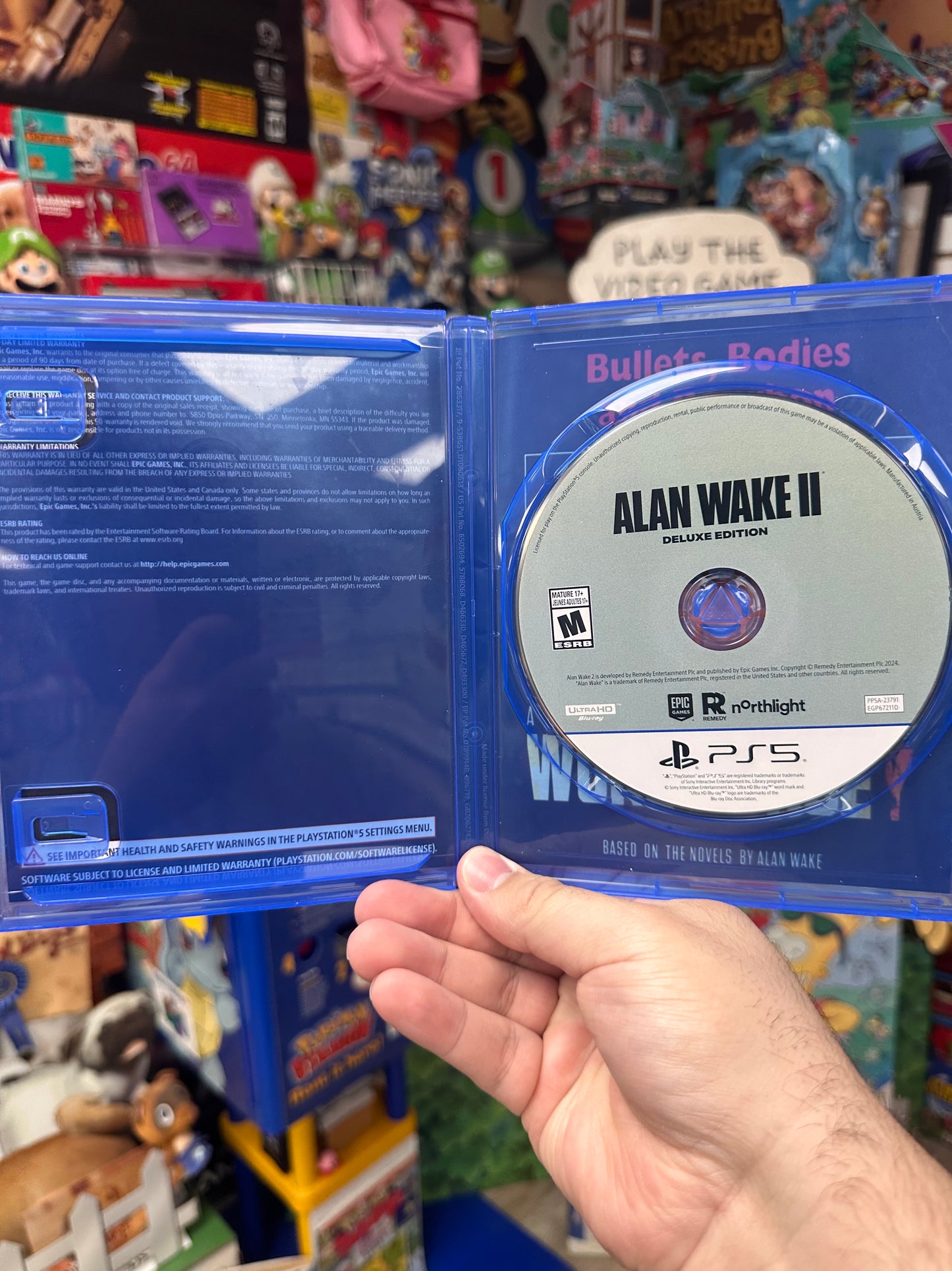 Alan Wake II: Deluxe Edition - PS5 Boxed