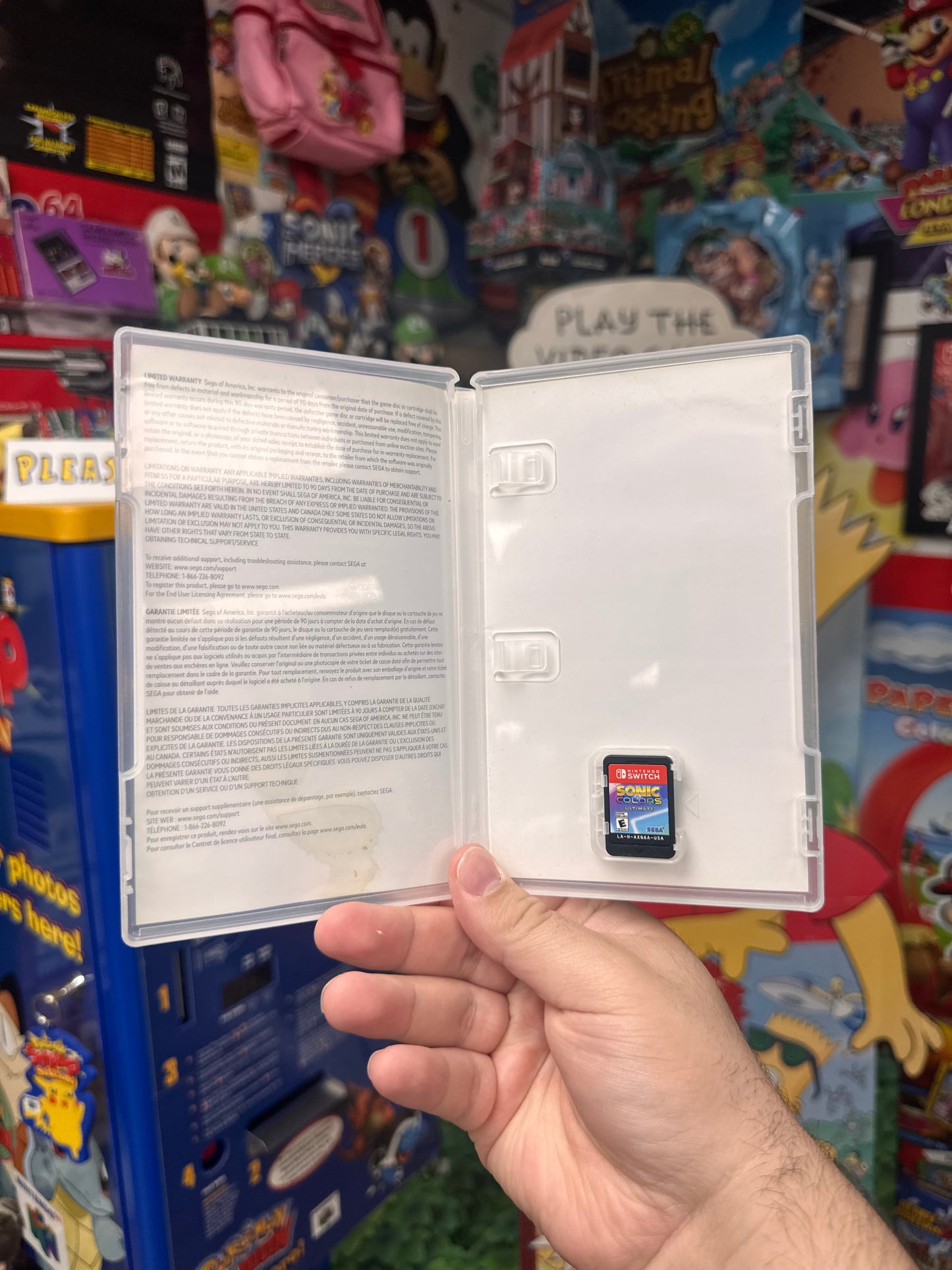 Sonic Colors Ultimate - Switch CiB