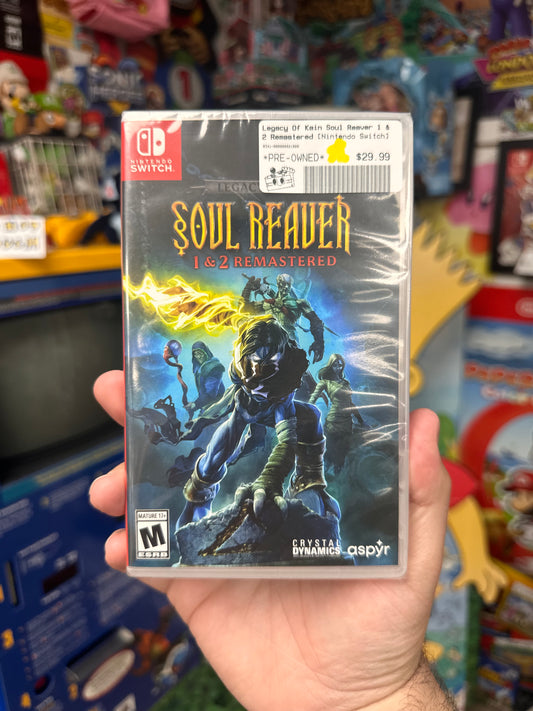 Legacy of Kain Soul Reaver 1 & 2 Remastered - Switch Sealed