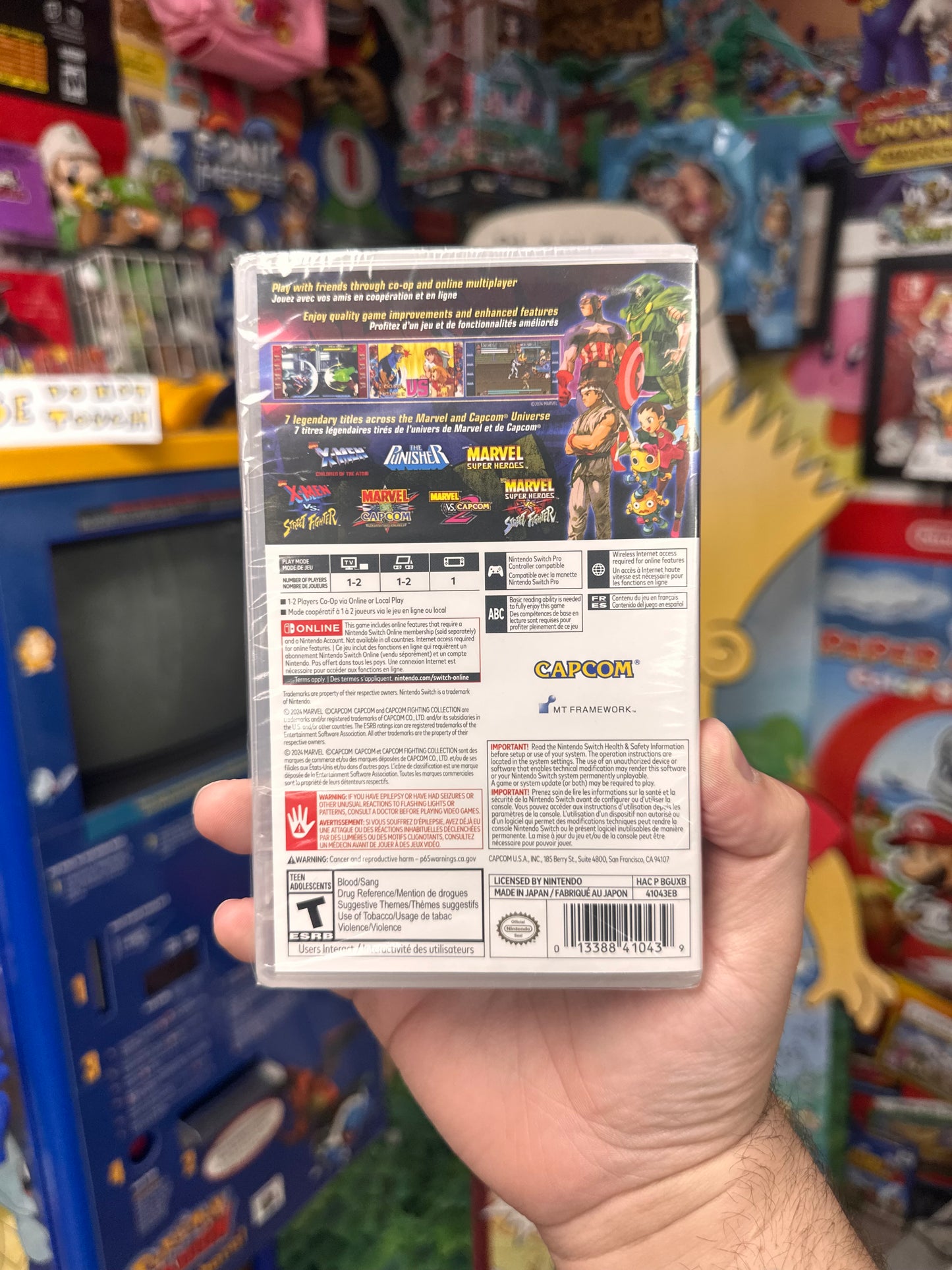 Marvel vs. Capcom Fighting Collection: Arcade Classics - Switch Sealed