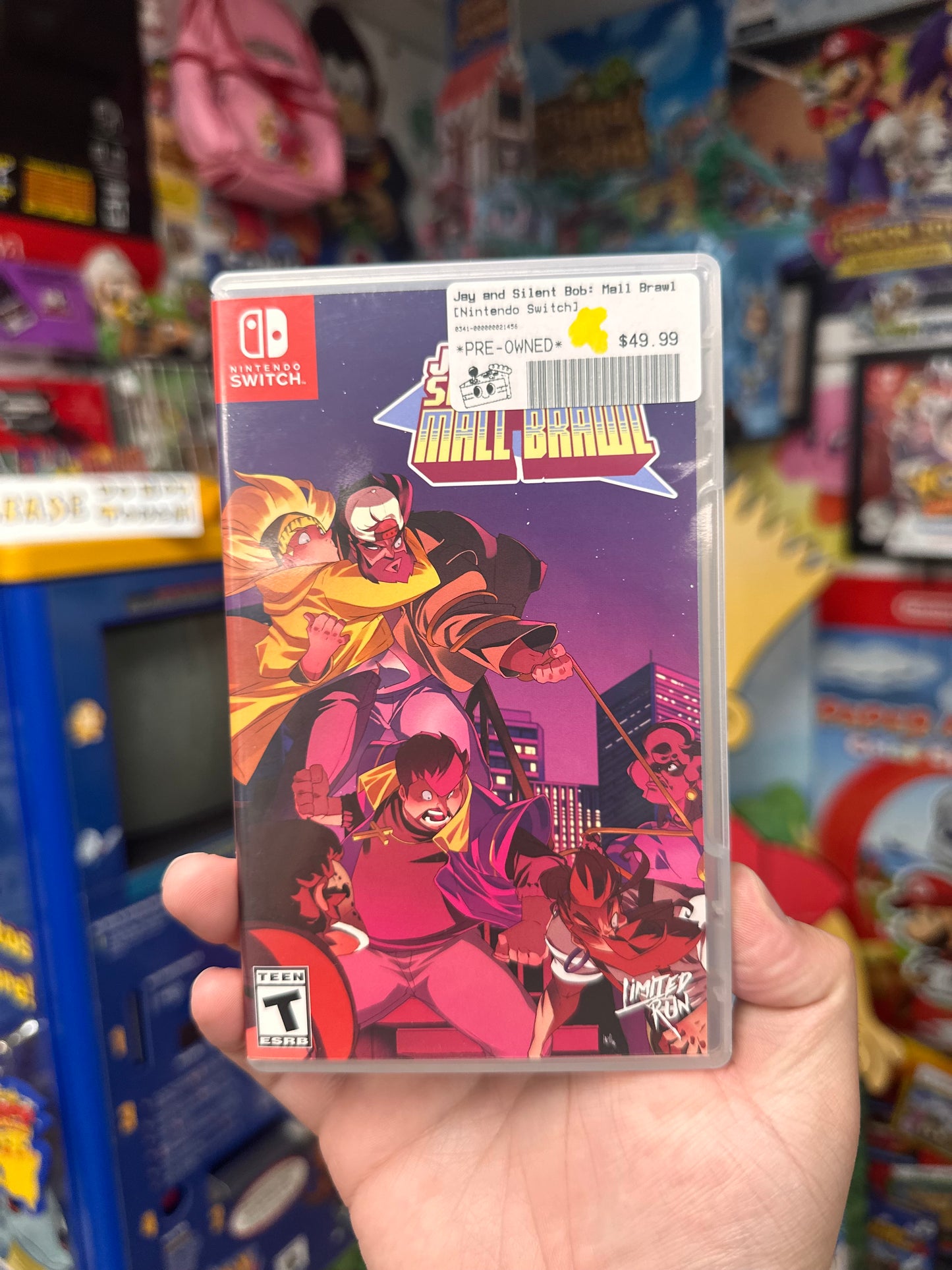 Jay and Silent Bob: Mall Brawl [Limited Run] - Switch CiB