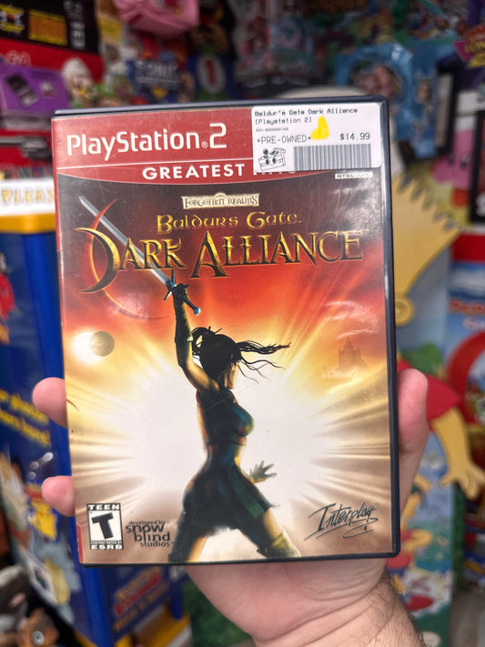 Baldur's Gate: Dark Alliance - PS2 Boxed