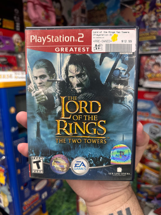 Lord of the Rings Two Towers [Greatest Hits] - PS2 Boxed