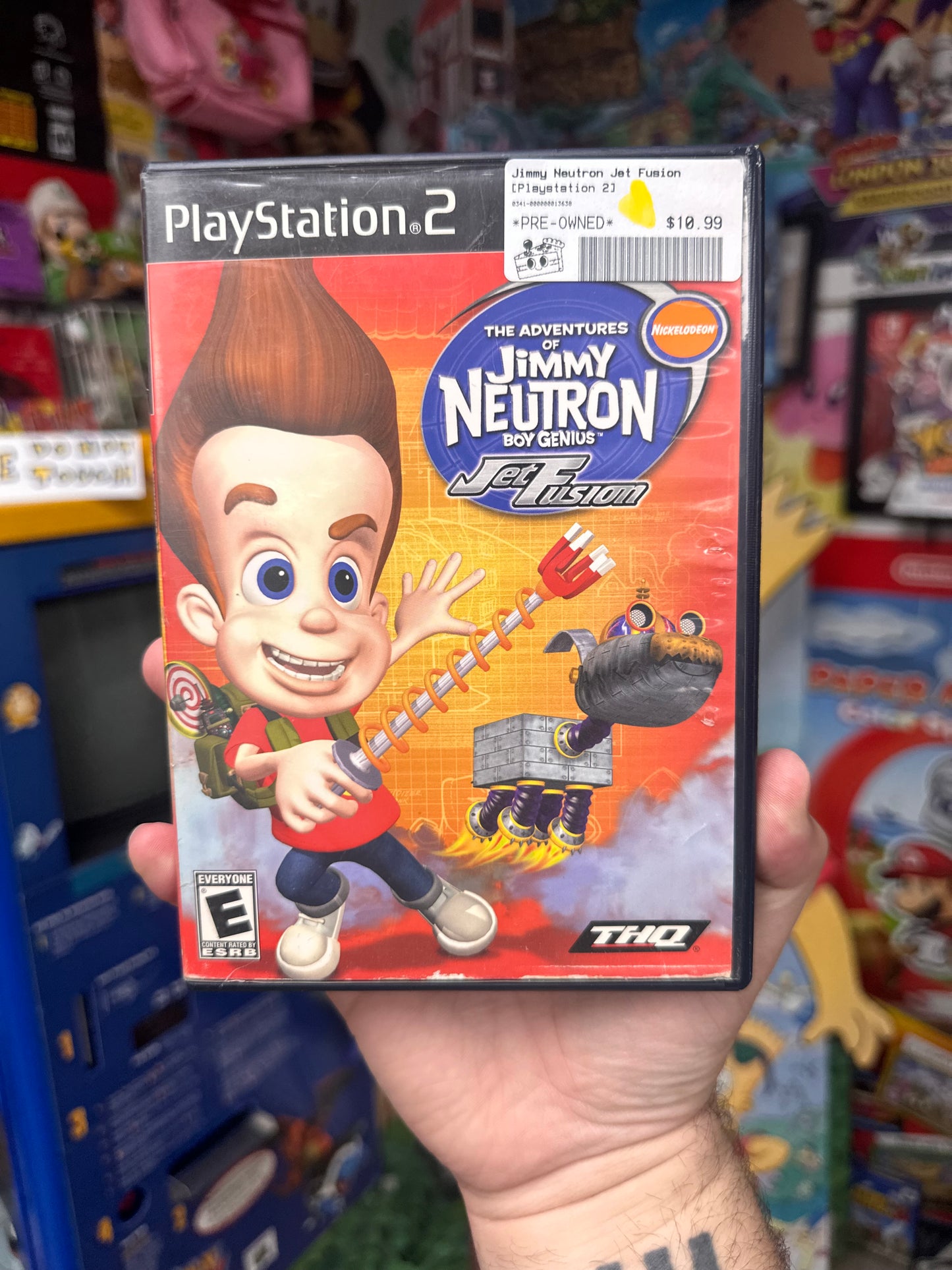 Jimmy Neutron Jet Fusion - PS2 Boxed