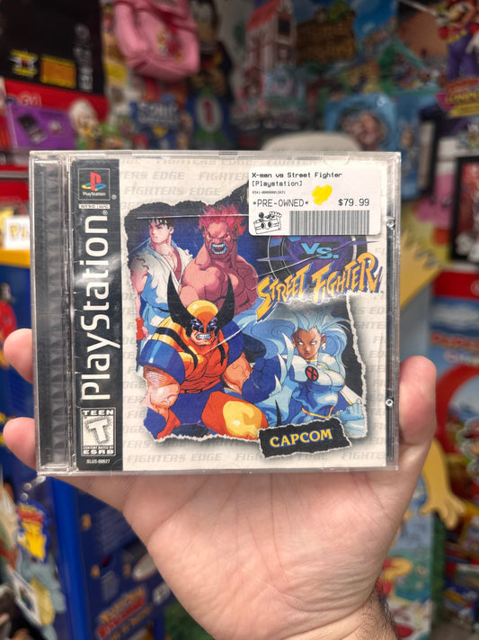 X-Men vs. Street Fighter - PS1 CiB