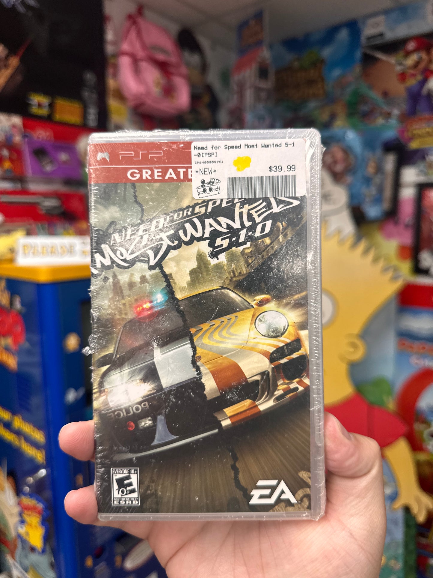 Need for Speed Most Wanted 5-1-0 [Greatest Hits] - PSP Sealed