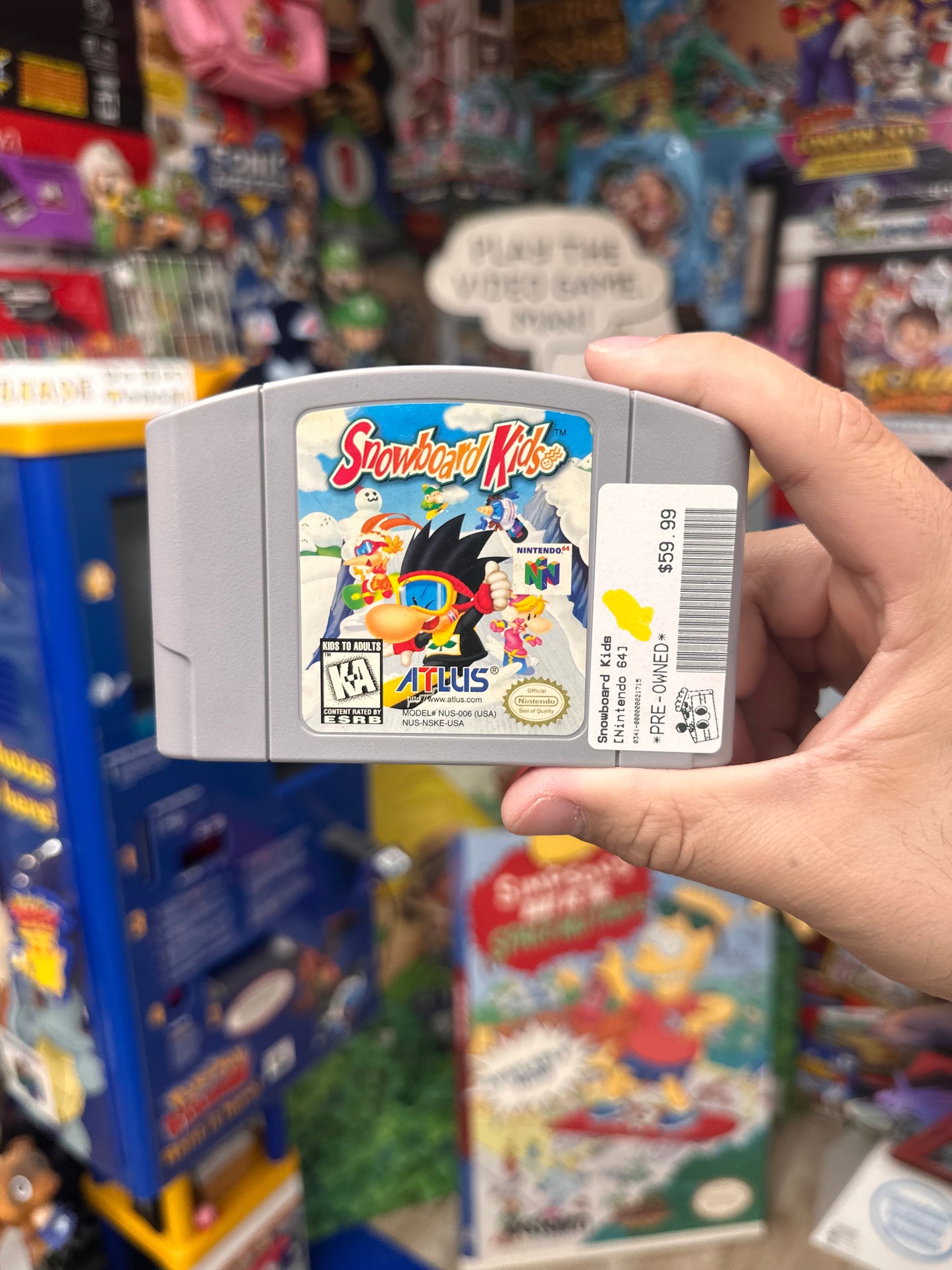 Snowboard Kids - N64 Loose