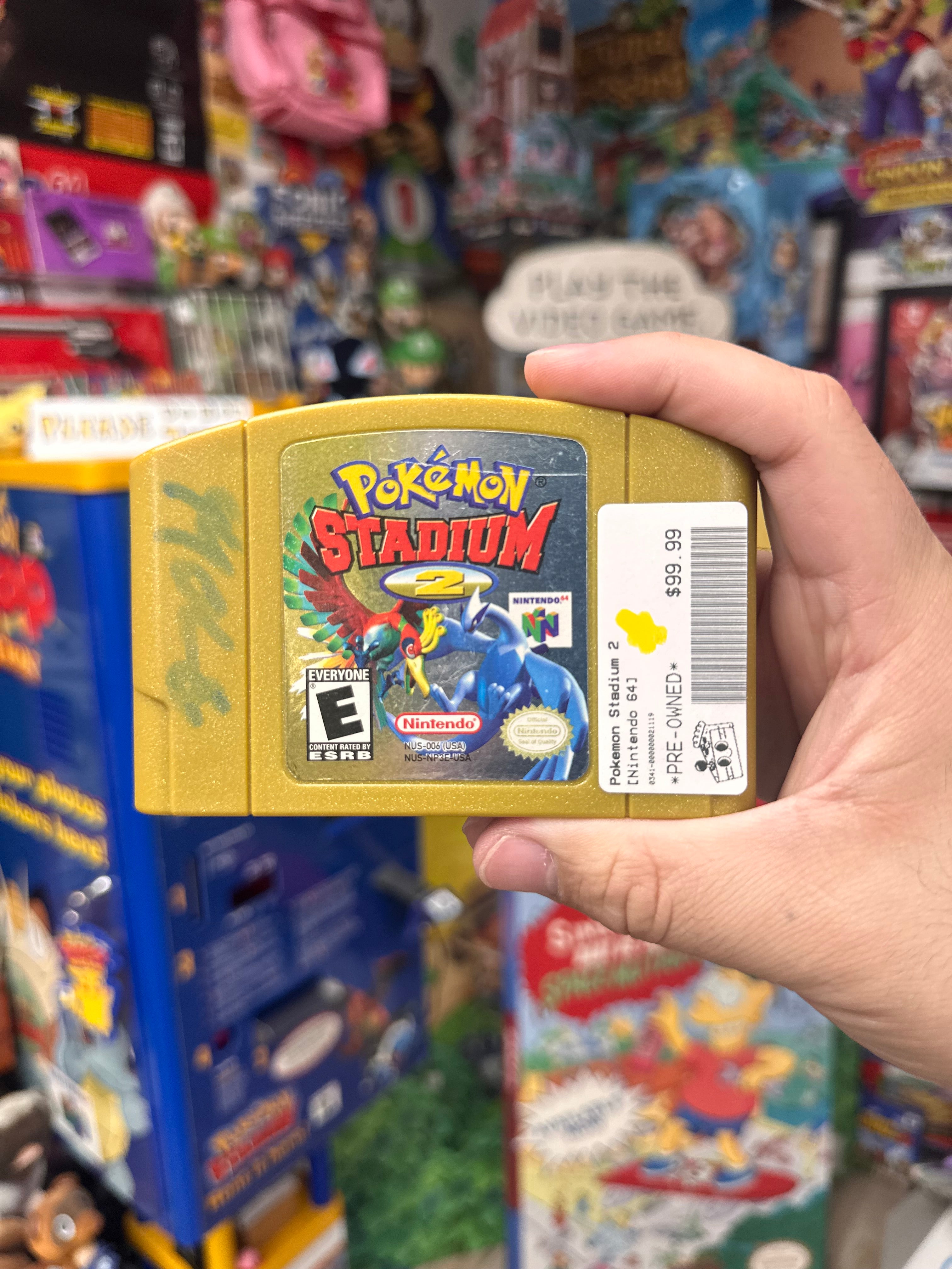 ポケトーク Pokemon Stadium 2 - N64 Loose – CakeHoarder Games