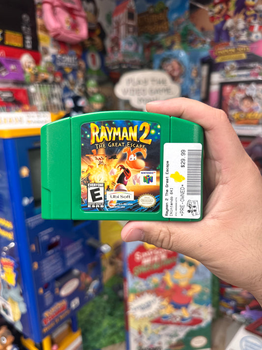 Rayman 2 The Great Escape - N64 Loose