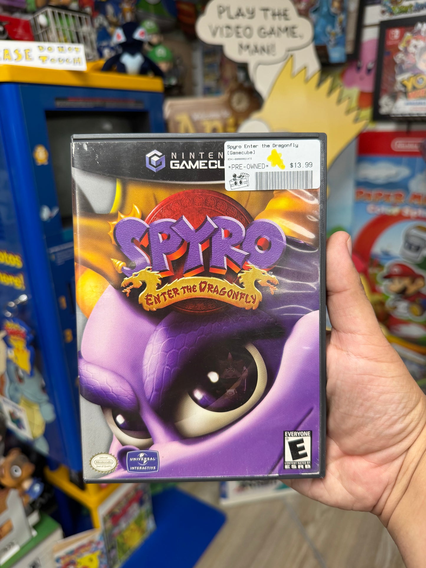 Spyro Enter the Dragonfly - GameCube CiB