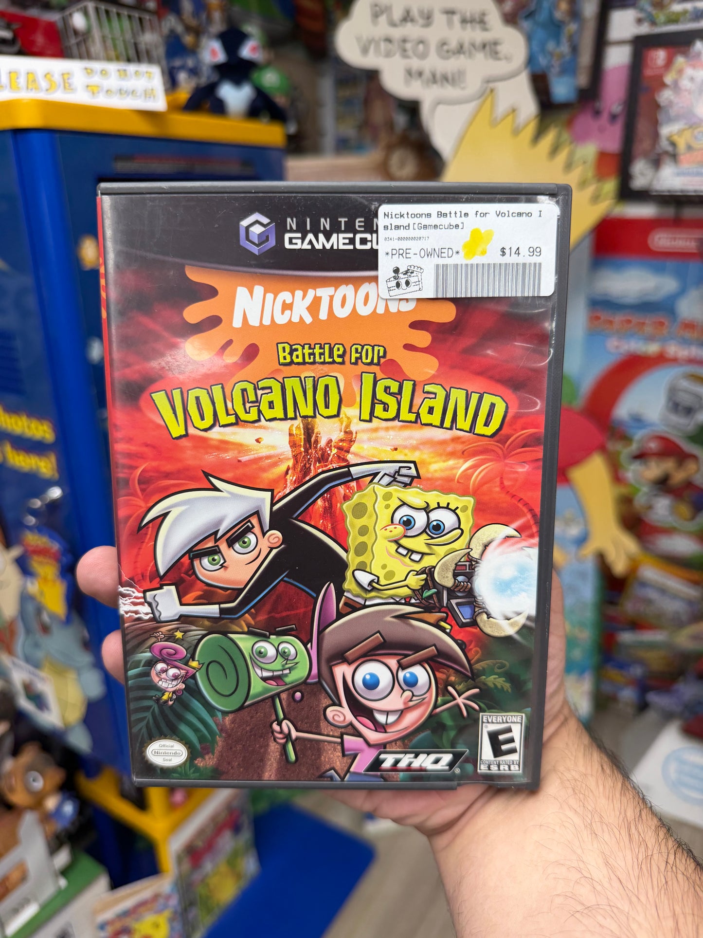 Nicktoons Battle for Volcano Island - GameCube CiB