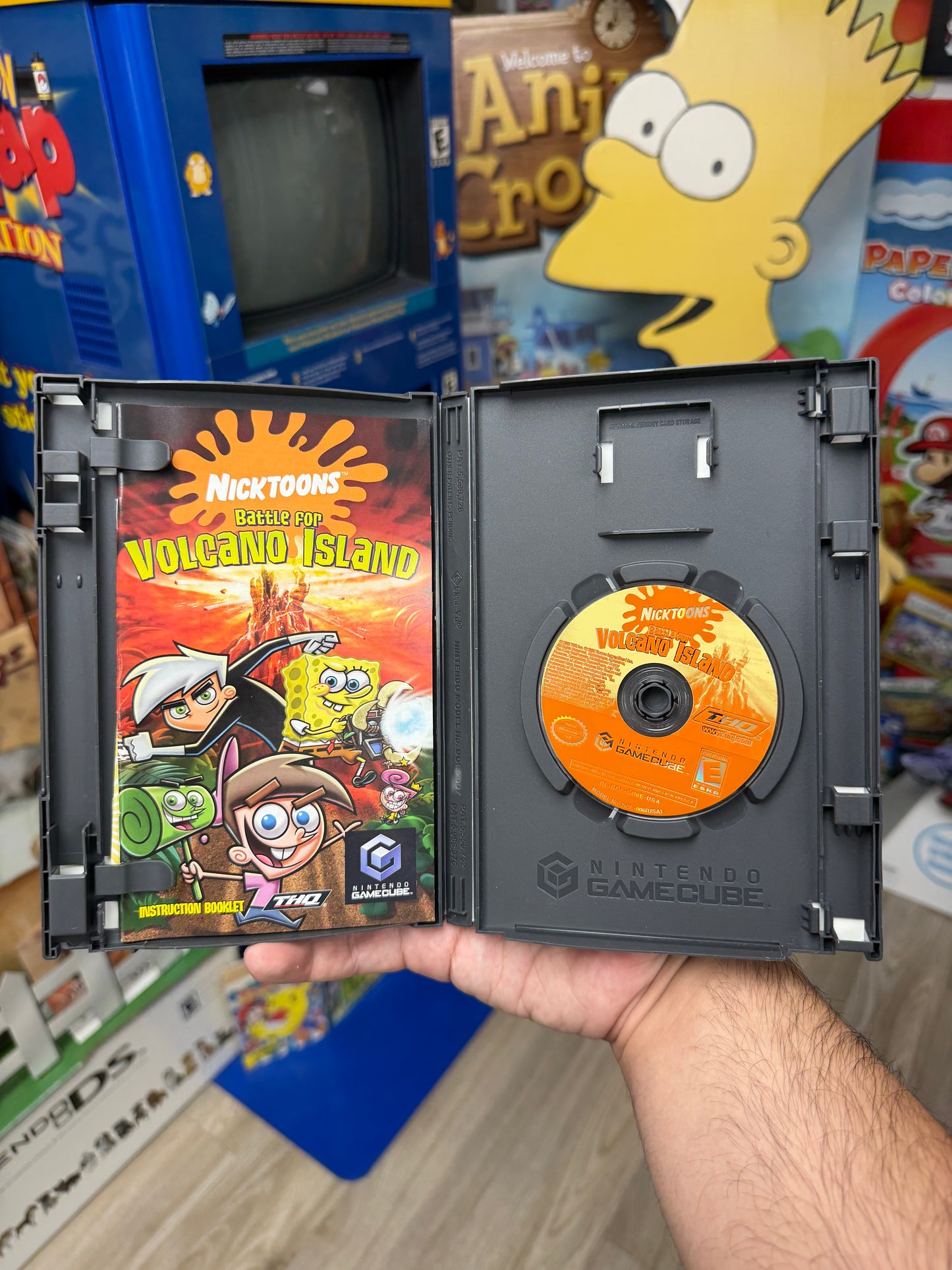 Nicktoons Battle for Volcano Island - GameCube CiB