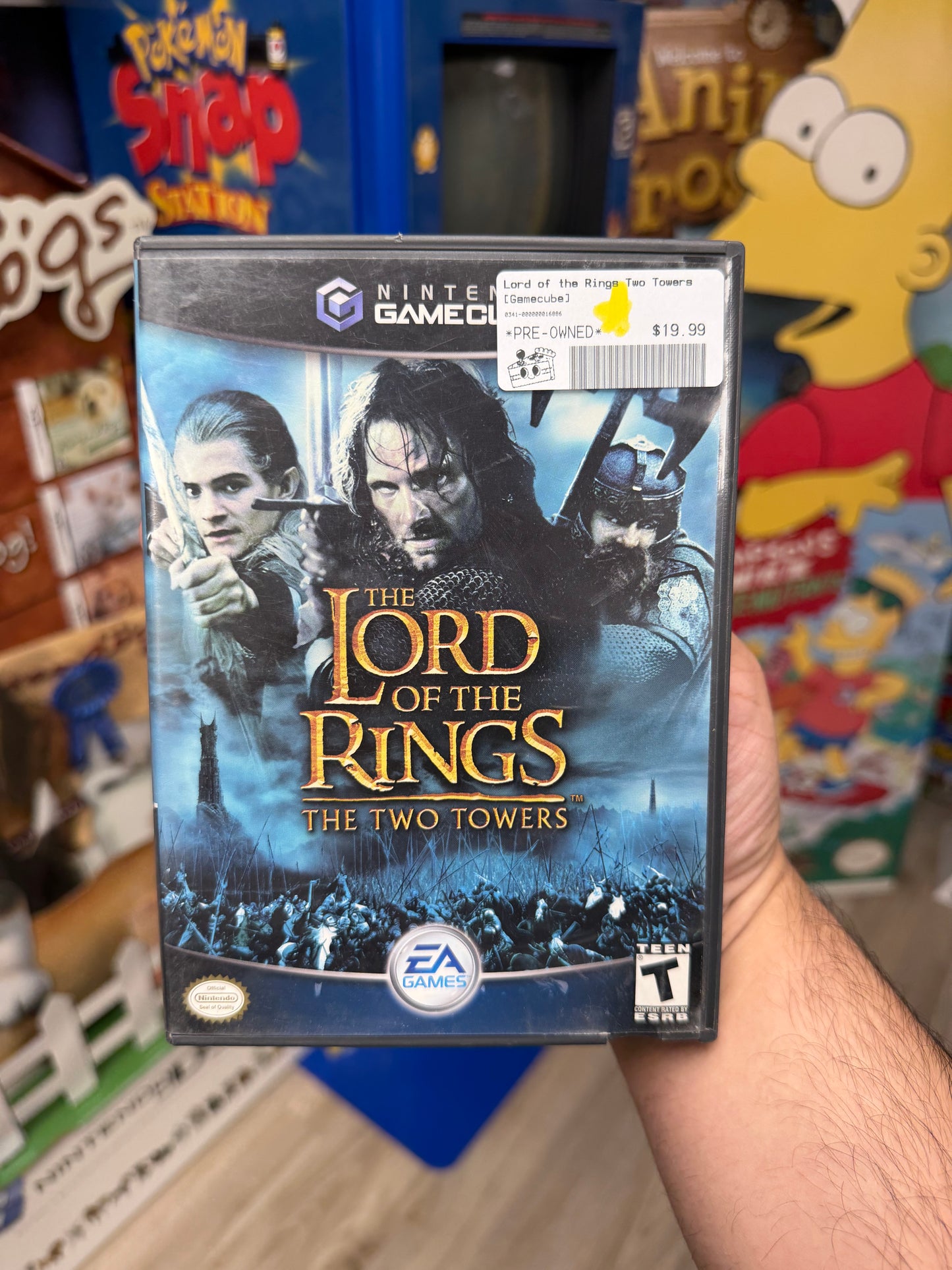 Lord of the Rings Two Towers - GameCube CiB