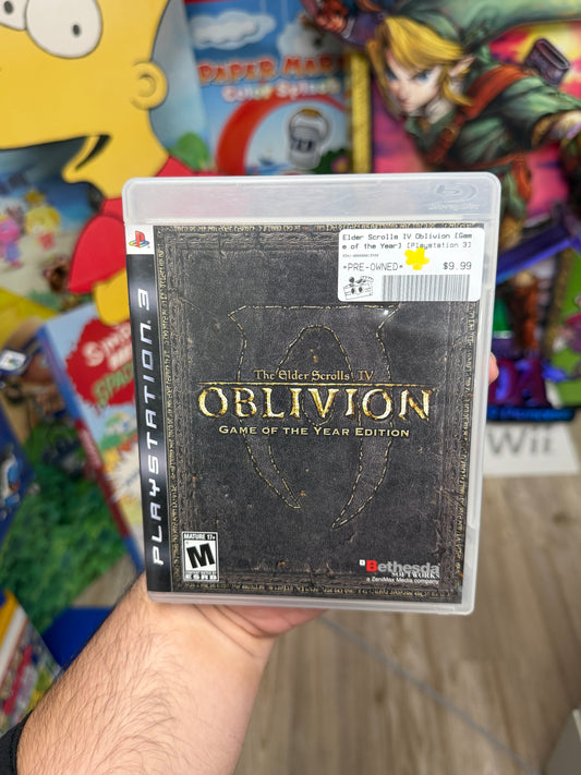 Elder Scrolls IV Oblivion [GOTY Edition] - PS3 CiB