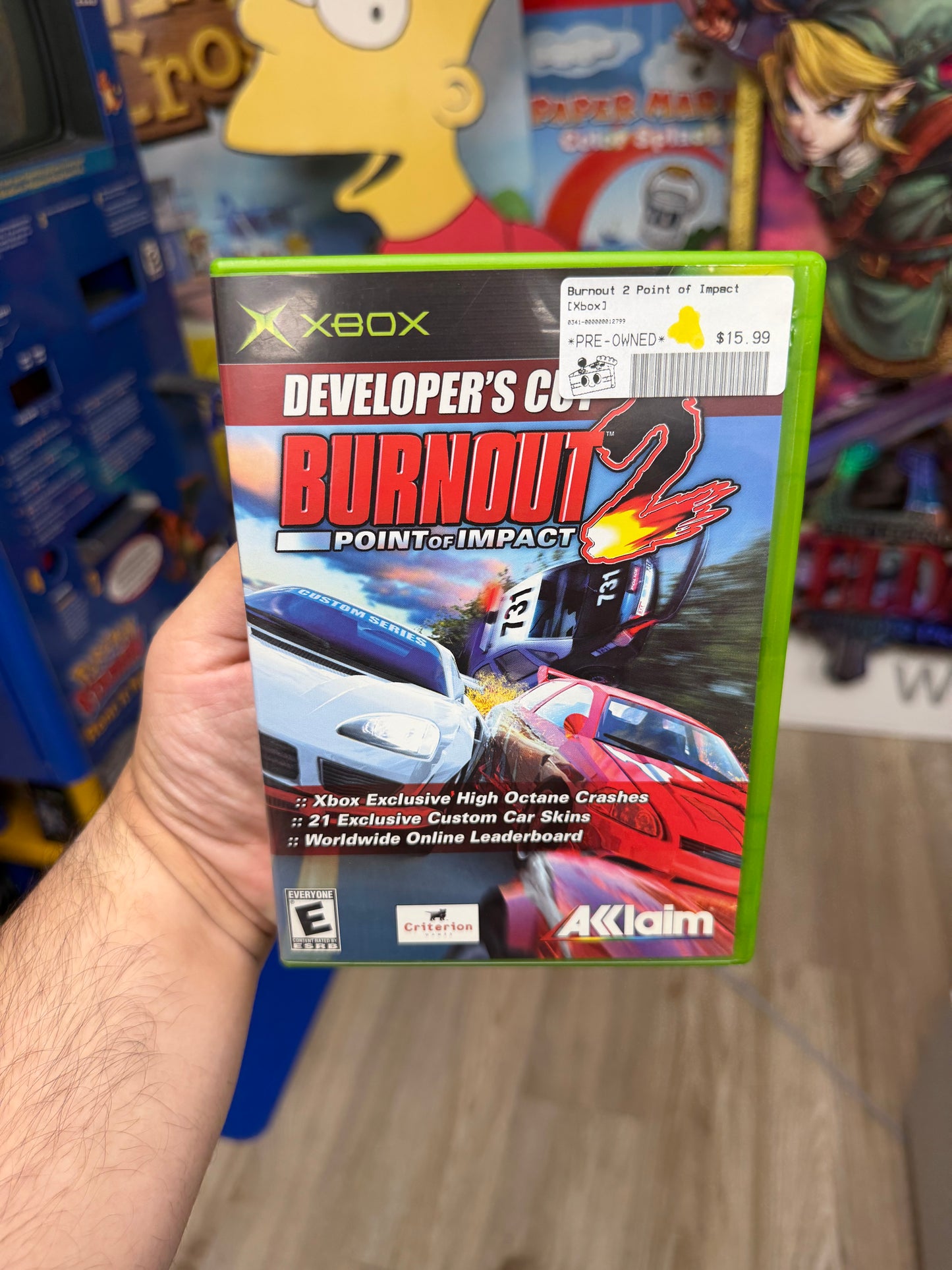 Burnout 2 Point of Impact - Xbox Boxed