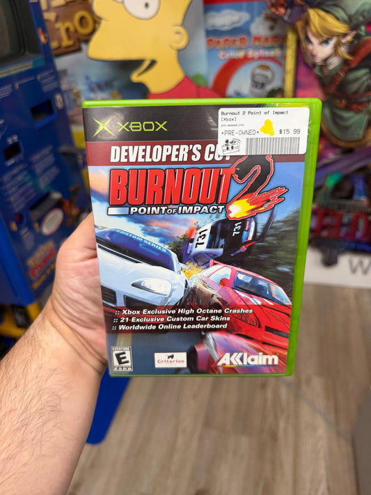 Burnout 2 Point of Impact - Xbox Boxed