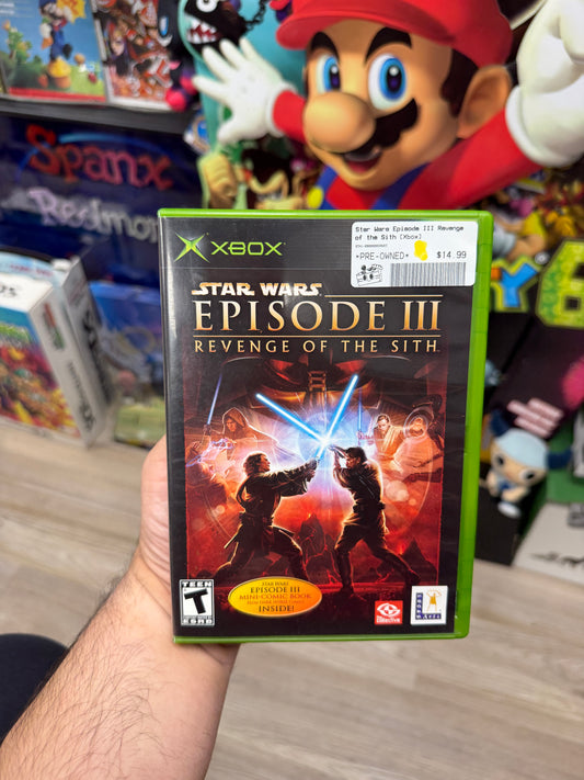Star Wars III Revenge of the Sith - Xbox CiB