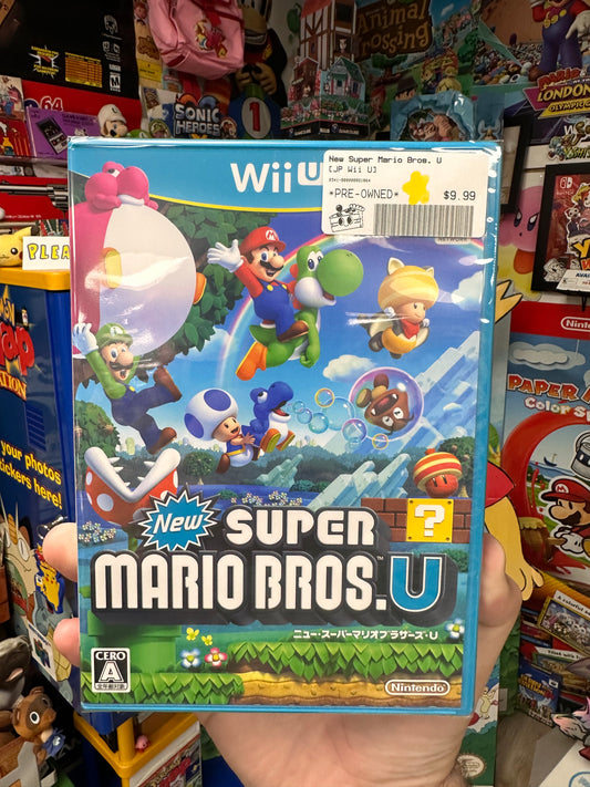 New Super Mario Bros. U (JP) - Wii U Sealed