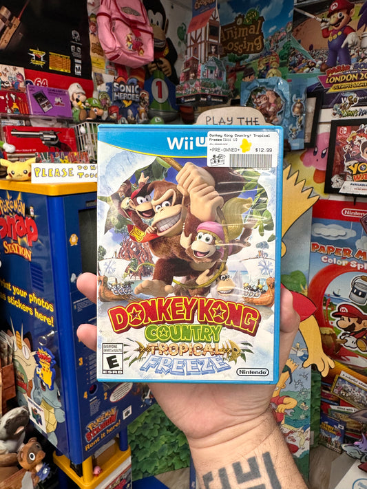 Donkey Kong Tropical Freeze - Wii U CiB