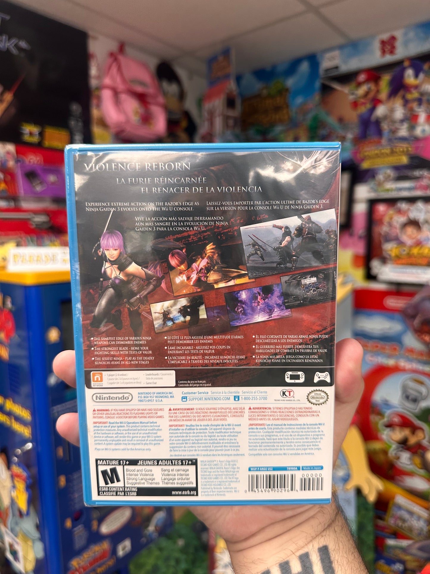 Ninja Gaiden 3: Razor's Edge - Wii U Sealed