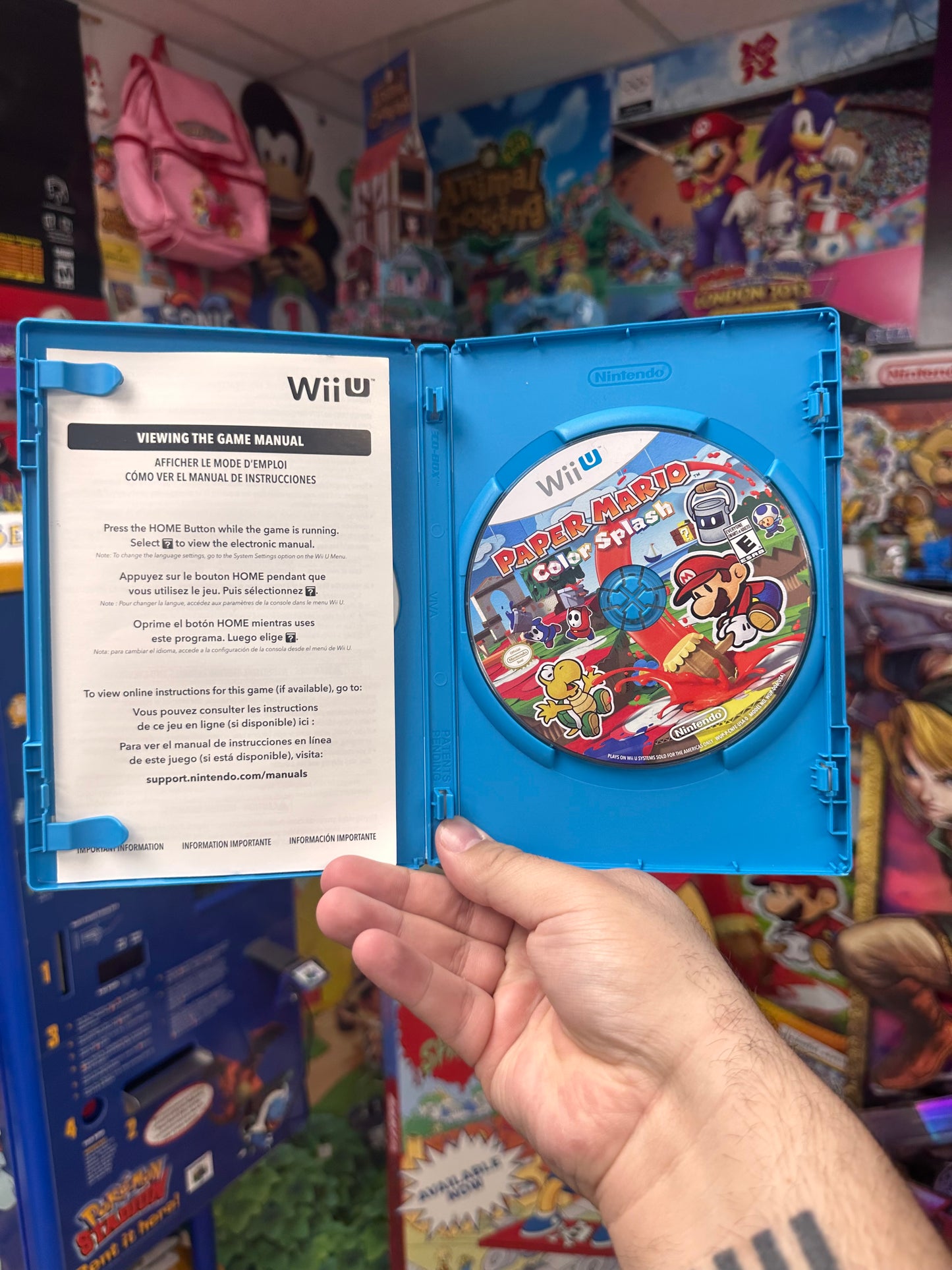 Paper Mario Color Splash - Wii U CiB