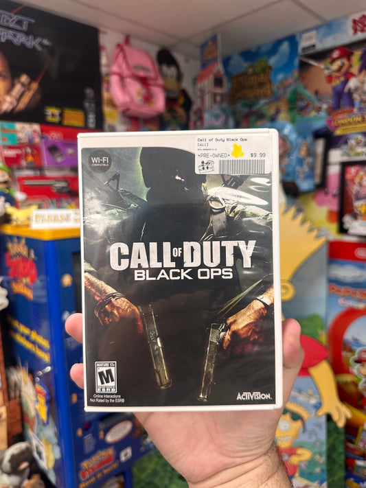 Call of Duty Black Ops - Wii CiB