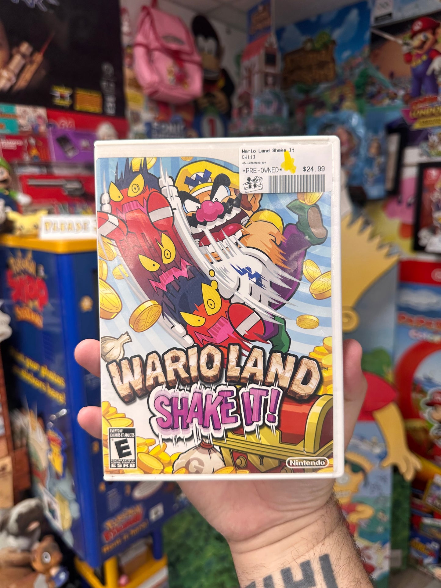 Wario Land Shake It! - Wii Boxed