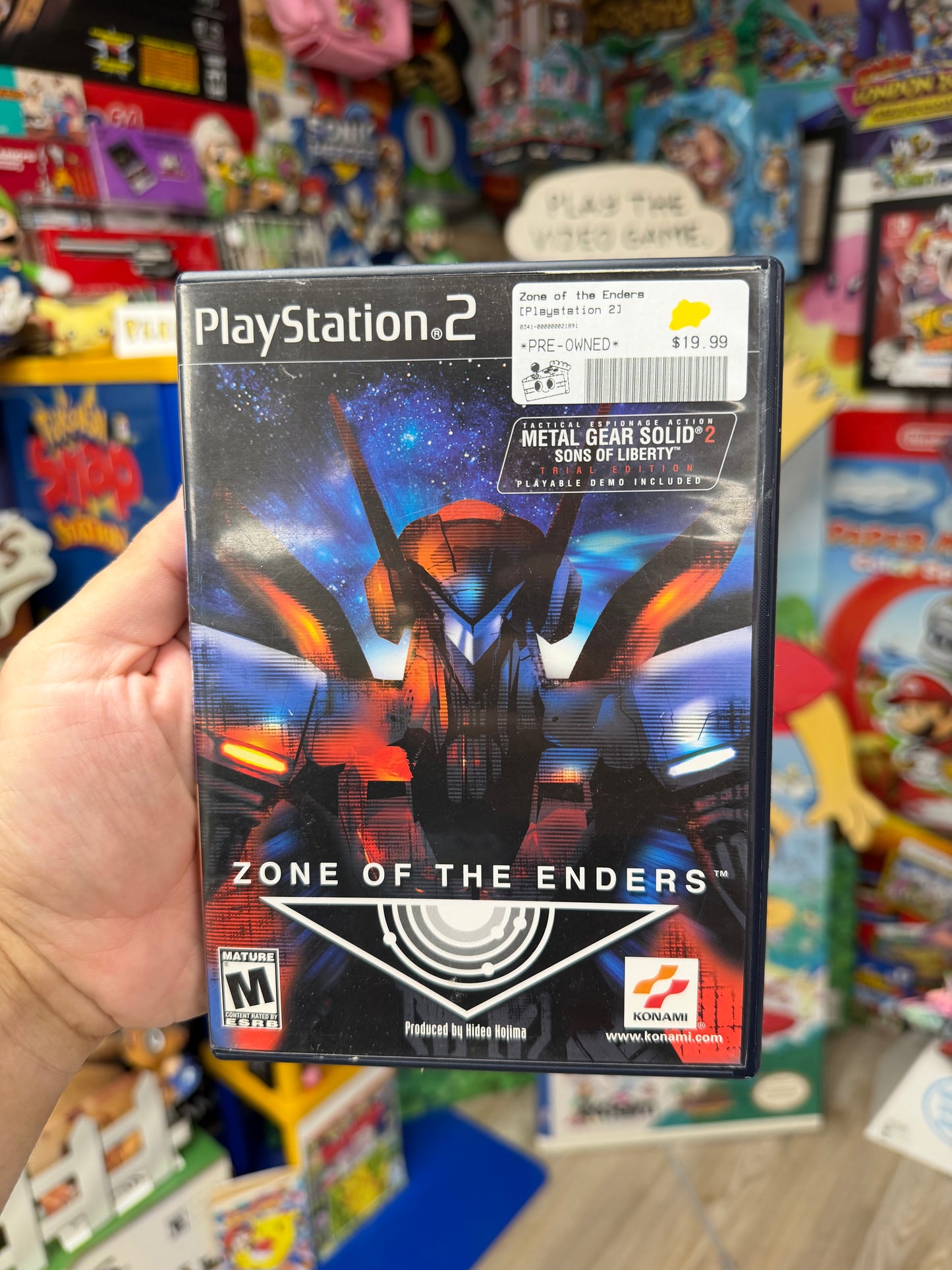 Zone of the Enders - PS2 (No MGS2 Demo)