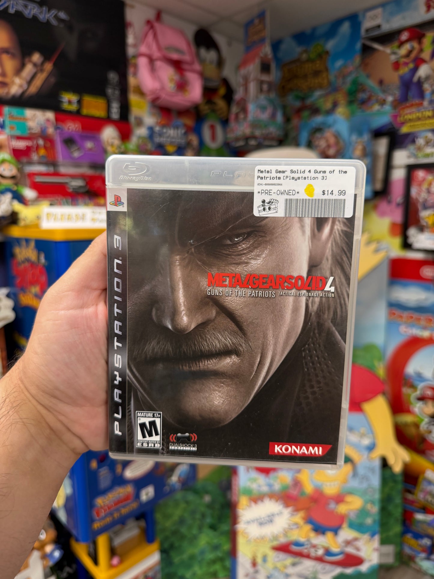 Metal Gear Solid 4 Guns of the Patriots - PS3 CiB