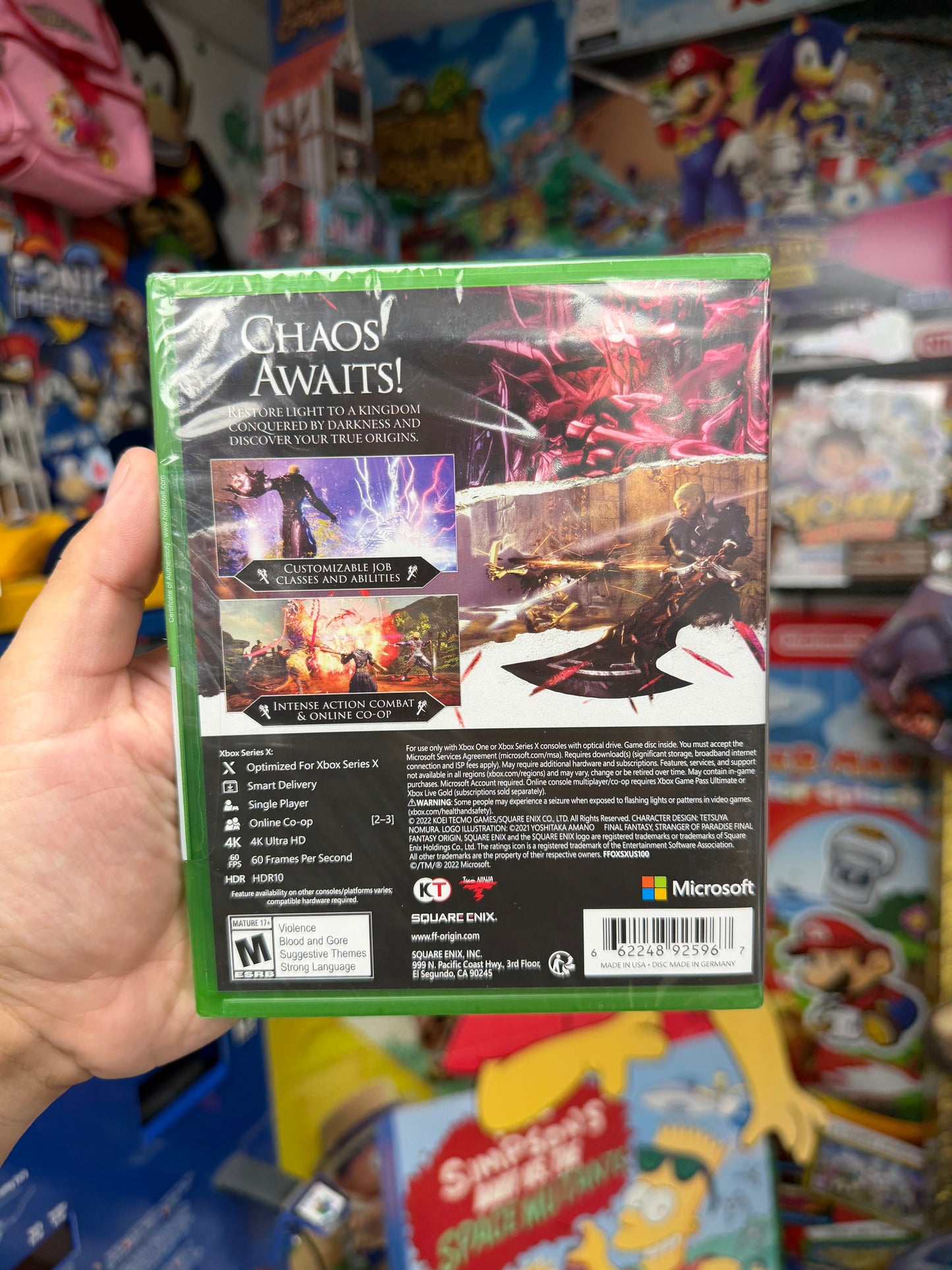 Stranger of Paradise Final Fantasy Origin - Xbox Series X Sealed
