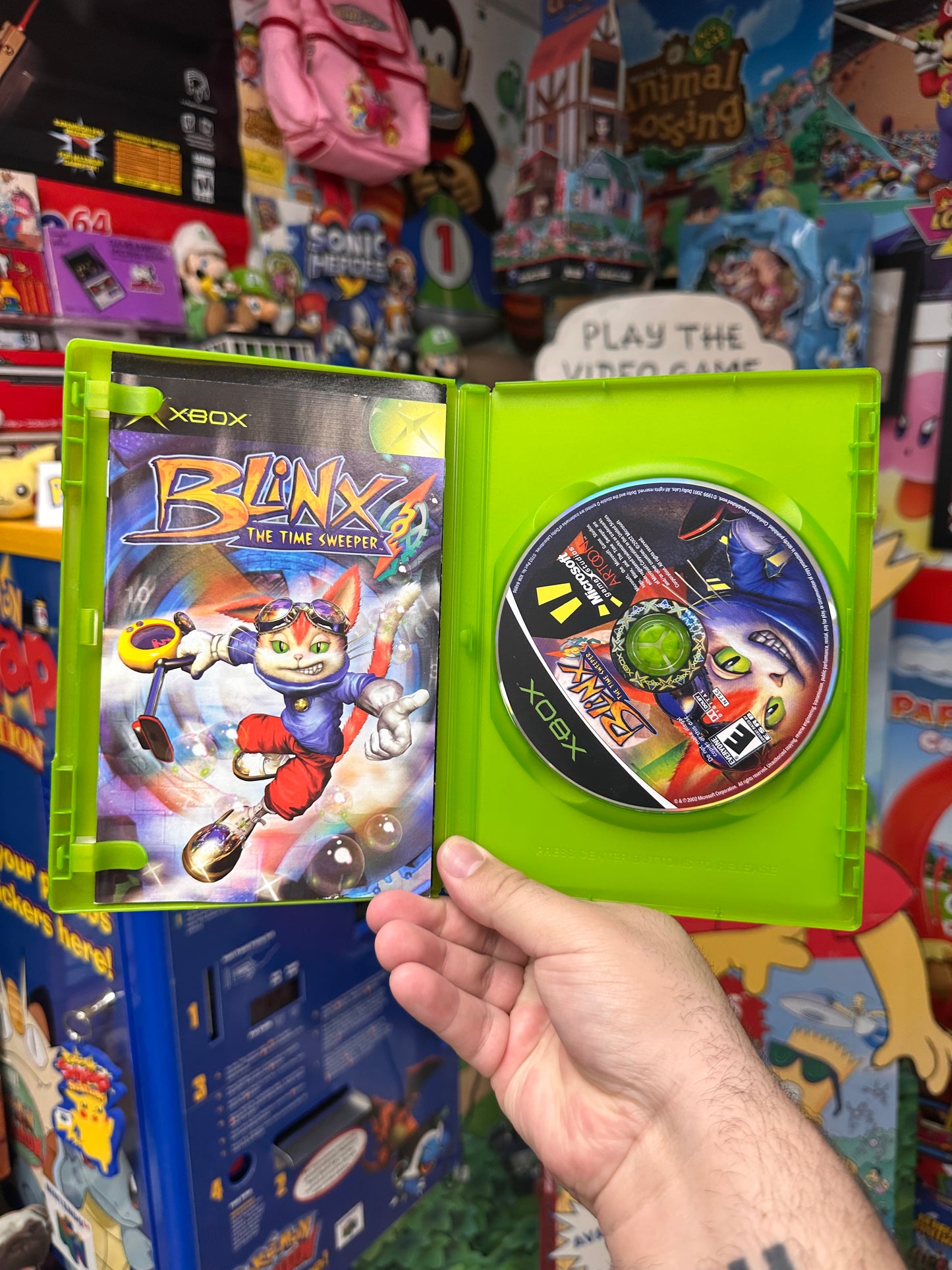 Blinx Time Sweeper - Xbox CiB