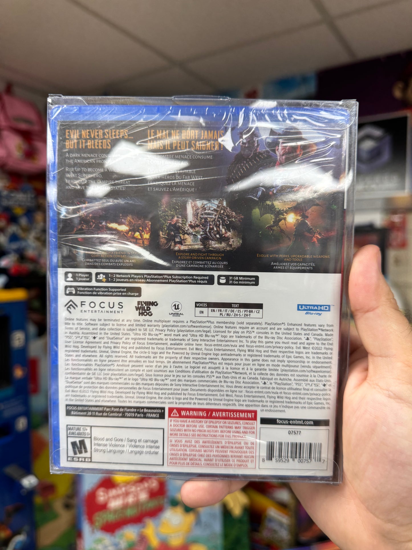 Evil West - PS5 Sealed