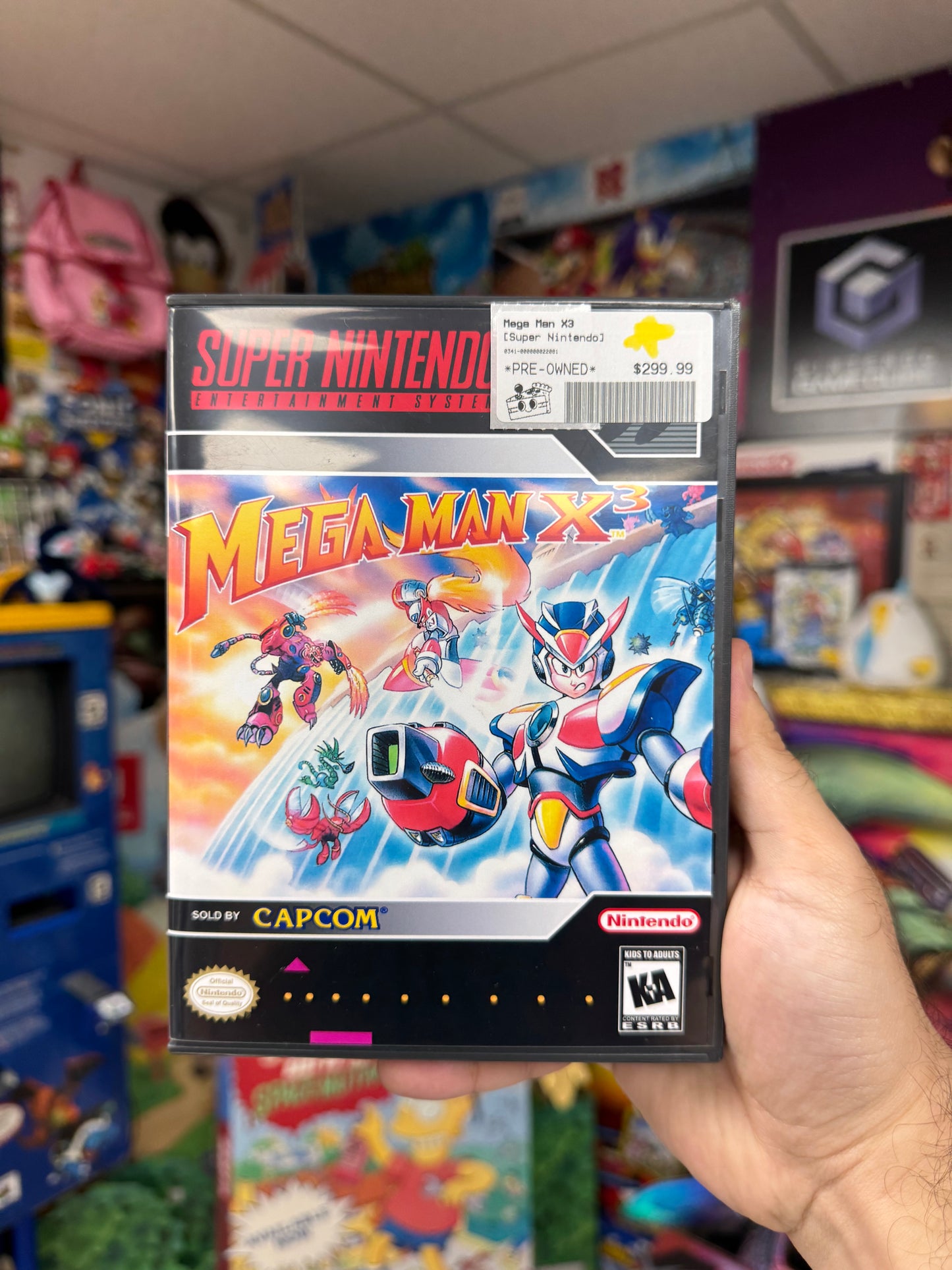 Mega Man X3 - SNES Boxed