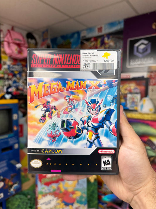 Mega Man X3 - SNES Boxed