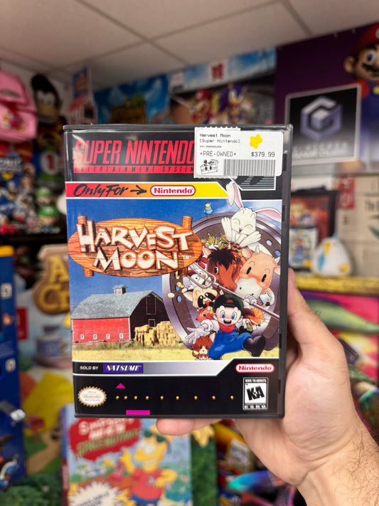 Harvest Moon - SNES Boxed