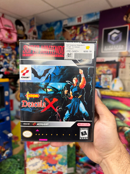 Castlevania Dracula X - SNES Boxed