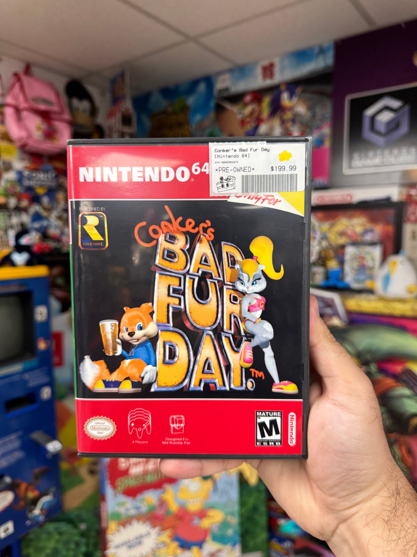 Conker's Bad Fur Day - N64 Boxed