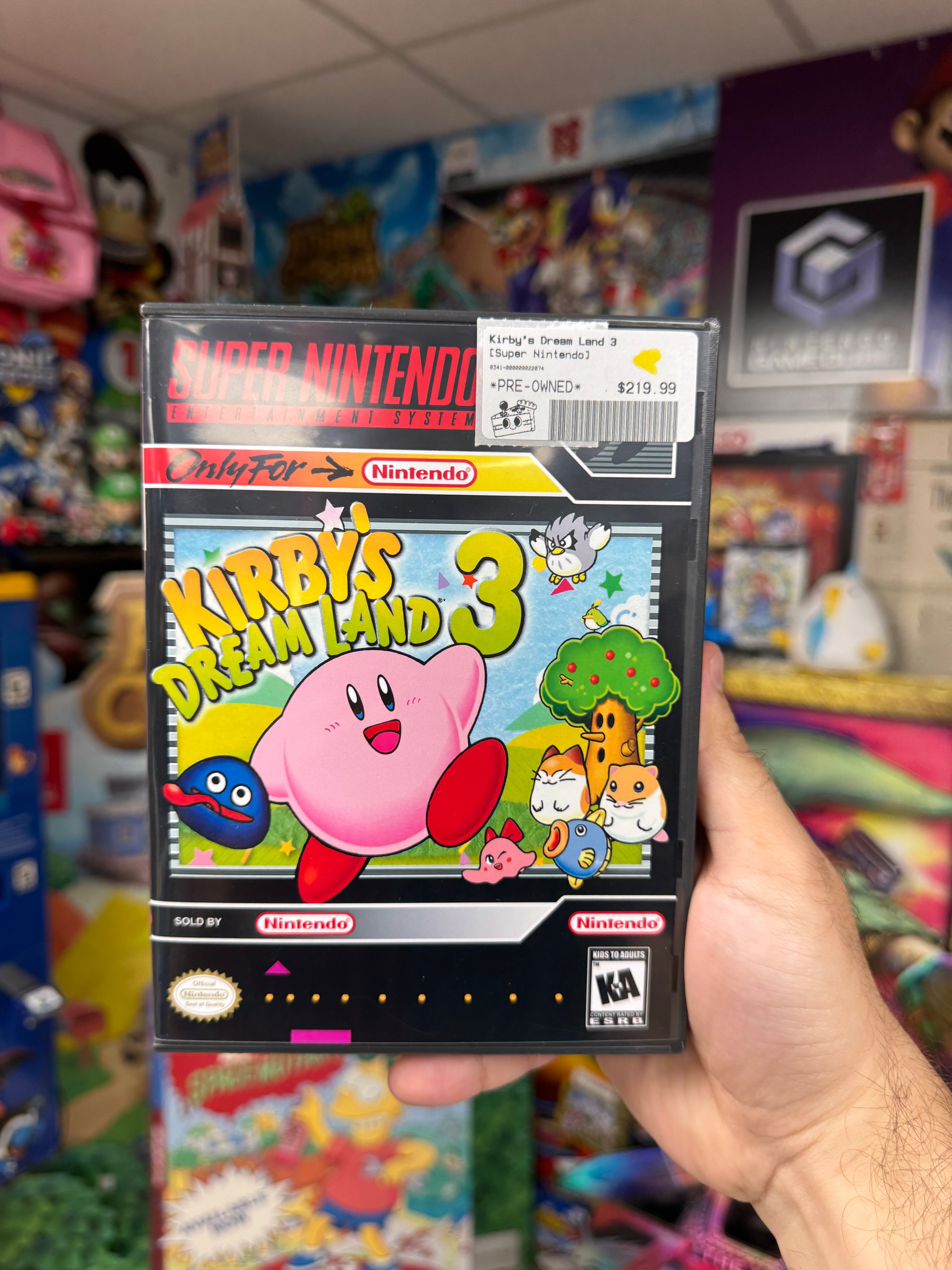 Kirby's Dream Land 3 - SNES Boxed – CakeHoarder Games
