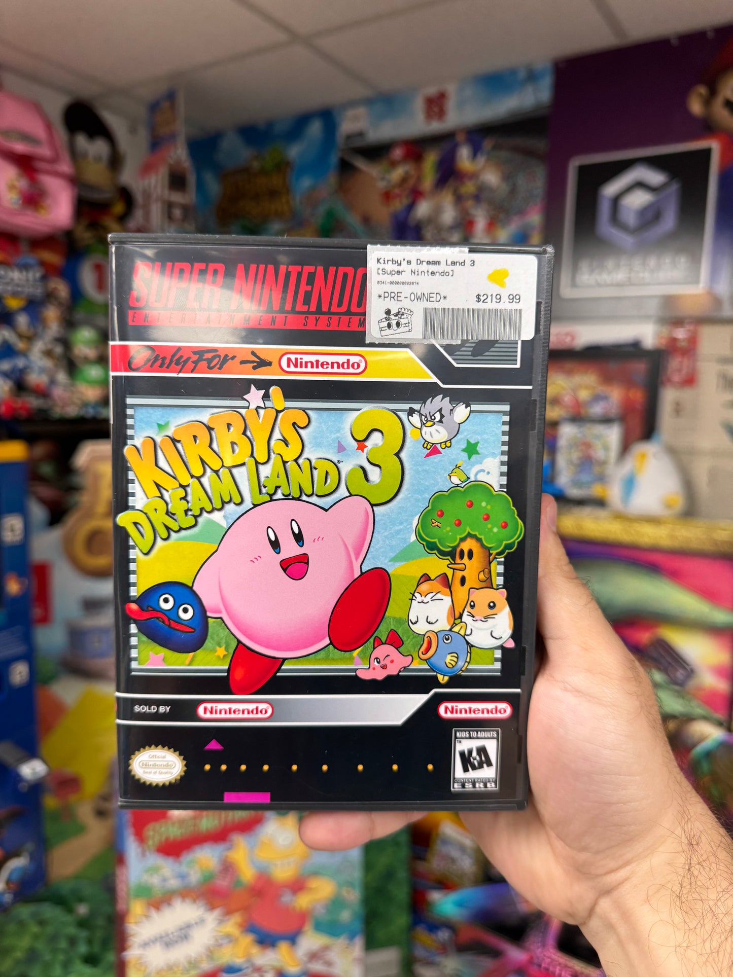 Kirby's Dream Land 3 - SNES Boxed