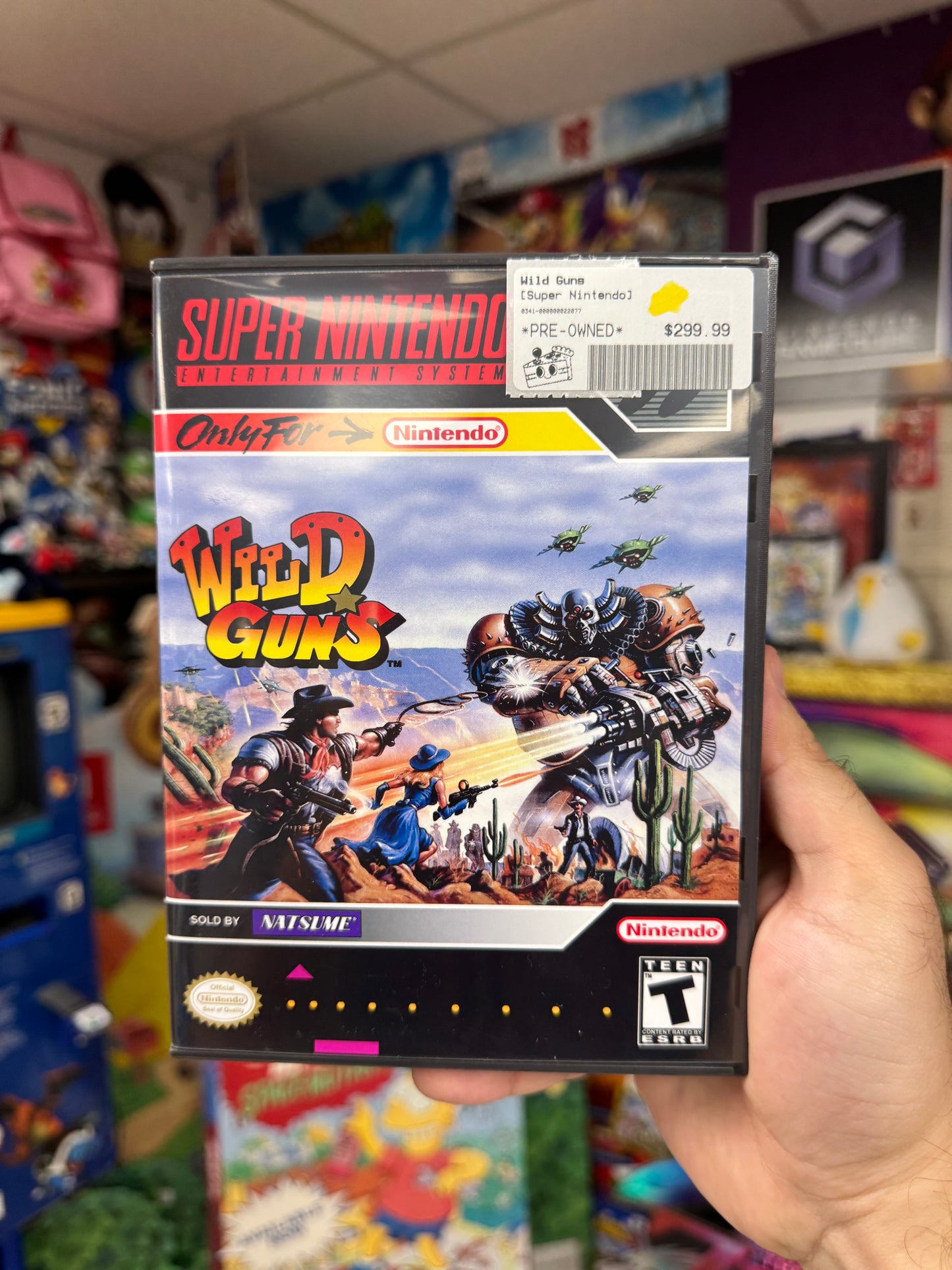 Wild Guns - SNES Boxed