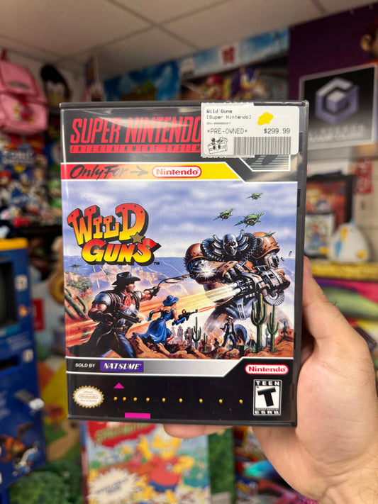 Wild Guns - SNES Boxed
